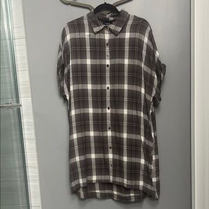 Women’s dress plaid- Black and Gray